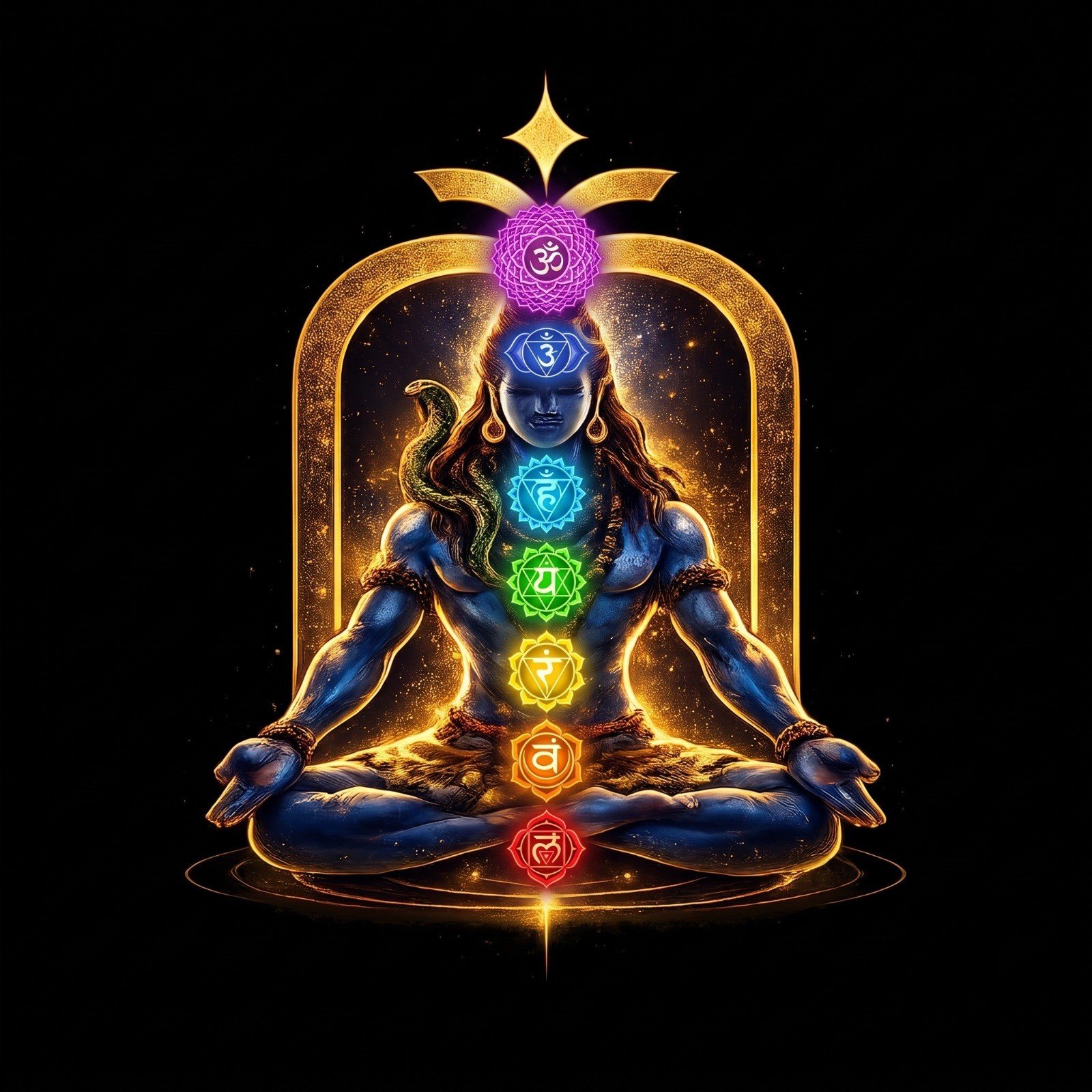 Shiva Meditating